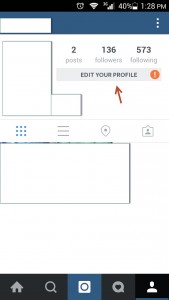 بالابردن امنیت حساب کاربری Instagram 1
