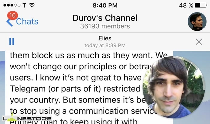 آموزش تبدیل ویدیو به ویدیو مسیج در تلگرام