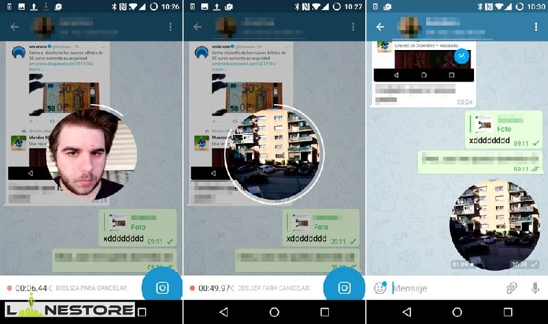 آموزش تبدیل ویدیو به ویدیو مسیج در تلگرام